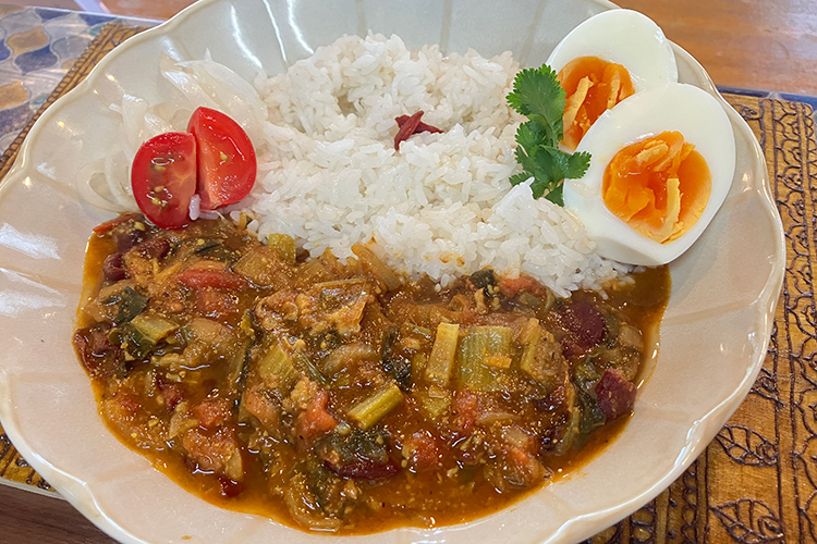 季節野菜のスパイスカレー